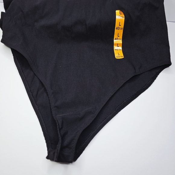 Zara Bodysuit With Large Bow Size Large NWT - Picture 3 of 7